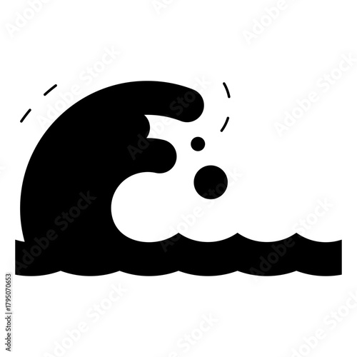 sea waves icon
