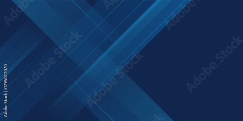 Abstract background dark blue with modern corporate concept
