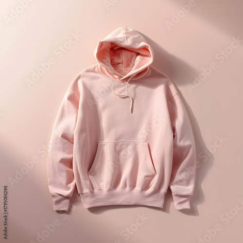Baby pink Hoodie for woman