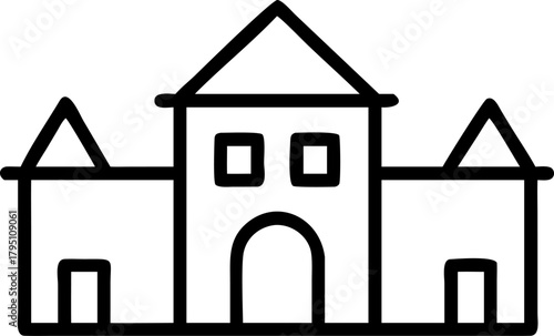 house, mansion house, suburban house
house, apartment, building, skyscraper, mountain, pa tree, city, shop, resort, palace, castle, cottage, villa, 
