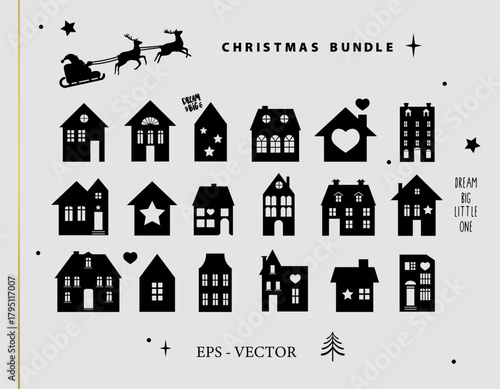 Winter Houses Cozy Collection