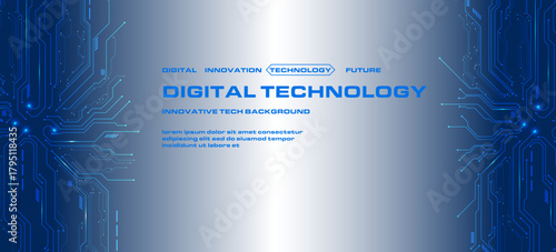 Abstract Technology Circuit Background Textured. Elegant background with circuit board lines for professional, futuristic, and digital tech presentations.