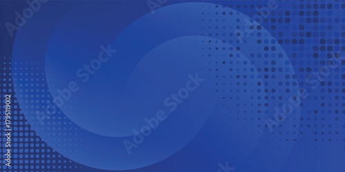 Blue gradient abstract circle shape background vector design dhot.