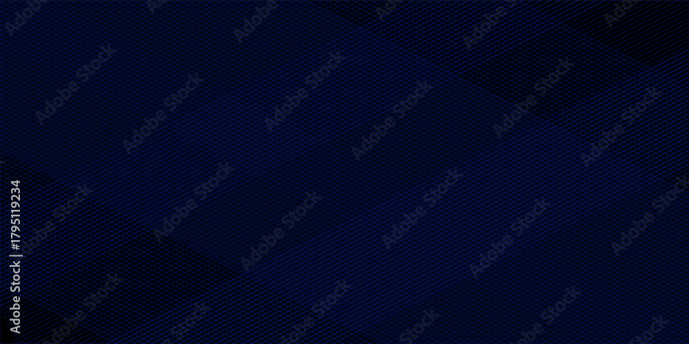 Obraz premium Bright blue dynamic abstract vector background with diagonal lines. 3d business presentation banner cover for sales event evening party.