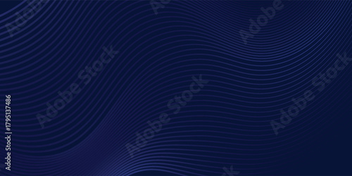 Premium background design with diagonal dark blue lines pattern. Vector horizontal template for digital luxury business banner