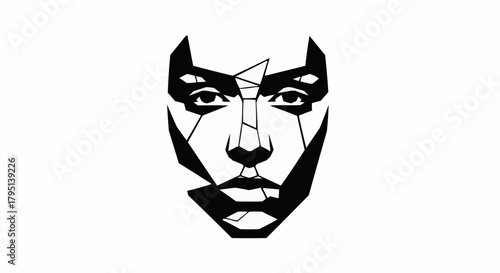 vector illustration of a woman