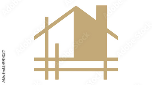 Real estate development symbol