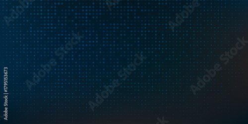 Abstract blue dots background design art modern vector