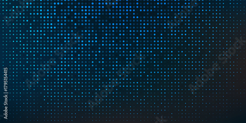 Abstract blue dots background design art