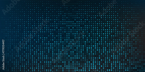 Abstract blue dots background design