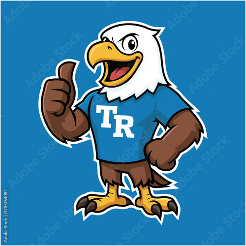 Eagle mascot design