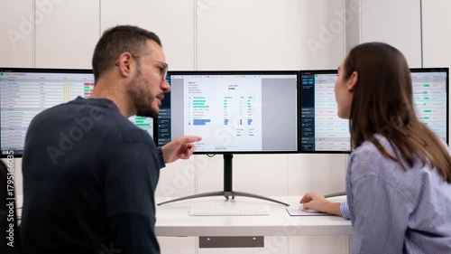 Wallpaper Mural Using Desktop Computer To Make Business Invoice Report Torontodigital.ca