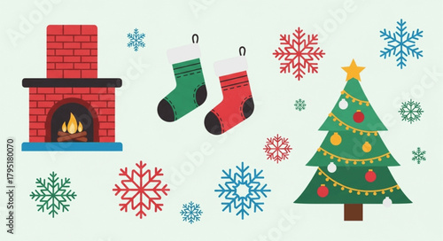 Christmas Icon Set Themes