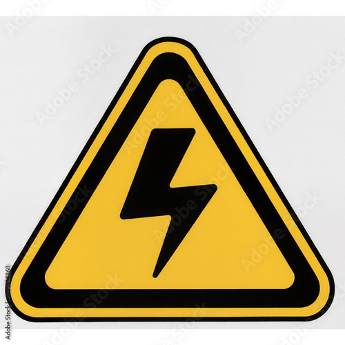 Foto high voltage sign