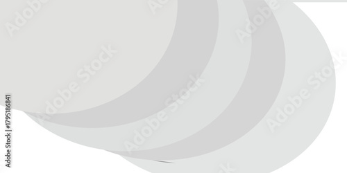 Abstract Futuristic 3d White Architecture Circular Concentric Background. White circle abstract background. Circular Building. Geometric technology design. White tunnel background. Interior Vector.