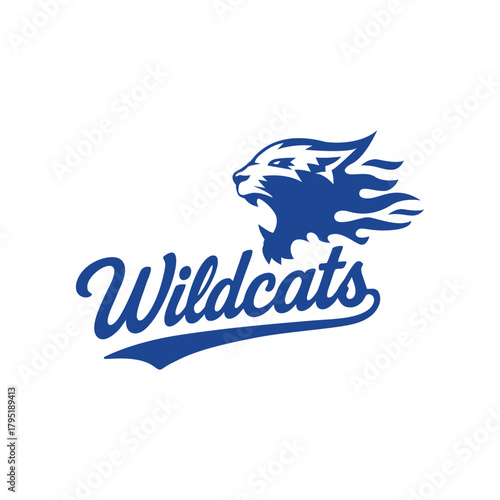 Wildcats mascot design