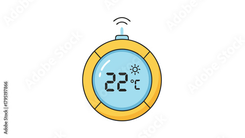 Smart_Home_Thermostat_Icon_with_Wireless_Signal_IoT_and_Remote_Climate_Control