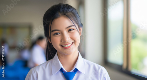 Free Download portrait of a smiling female doctor - GFXLoad