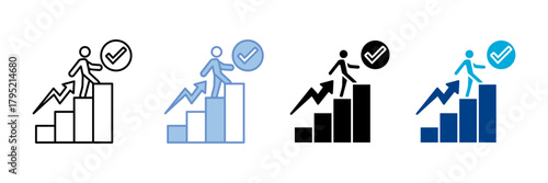 Progress  Icon Set Multiple Style Collection