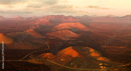 Fototapeta Naklejka Na Ścianę i Meble -  El Golfo, Lanzarote, Canary Islands, Spain