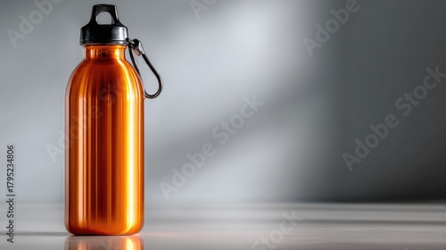 Sleek Orange Water Bottle o...
