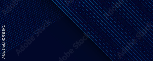 Vector modern abstract background with dark blue lines. Perfect for posters, covers, banners, advertisements, etc.