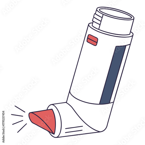 Inhaler, a medical device for asthma treatment