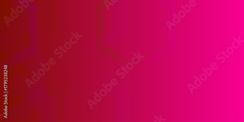 Luxury red and gold abstract background. Abstract background with hexagonal geometry as the main figure. Tech business gradient background banner presentation art design hexagonal elements .
