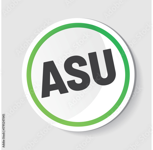 Acronyme. - ASU - Allocation Sociale Unique