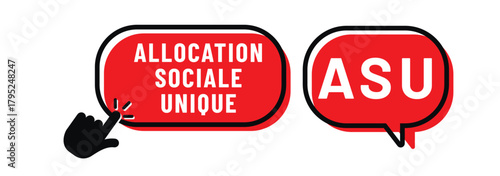 Photos Acronyme. - ASU - Allocation Sociale Unique