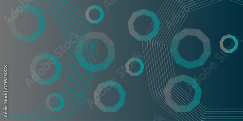 Abstract hexagon lines on gray background. Geometric stripe line art design modern. Abstract technology background. Pixel Pattern. Abstract vector illustration .geometric patterns in soft pastels .