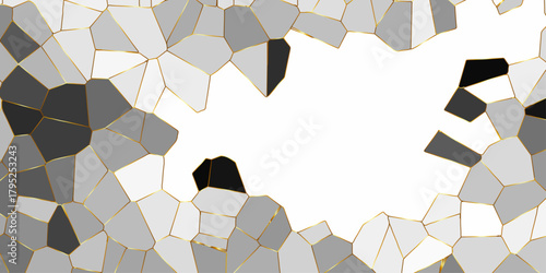 Abstract colorful background with triangles. Pastel light mint colors stone tile pattern. Multicolor Broken Stained Glass Background with lines. Geometric Retro tiles pattern. vector Illustration	
