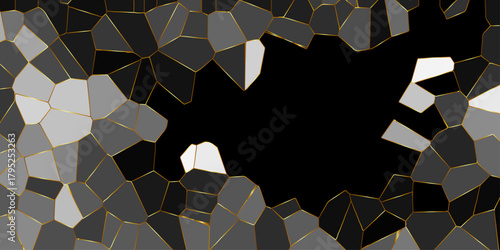 Abstract colorful background with triangles. Pastel light mint colors stone tile pattern. Multicolor Broken Stained Glass Background with lines. Geometric Retro tiles pattern. vector Illustration	
