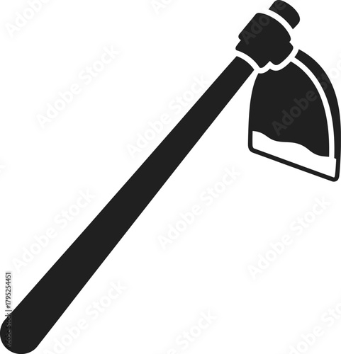 Find the best garden hoe tool for weeding and cultivating your garden eps silhouette