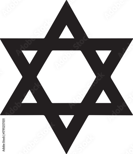 Star of David symbol jewish symbol hexagram