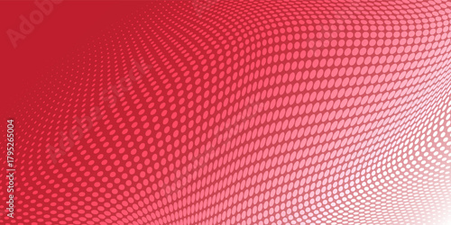 Abstract background with halftone effect