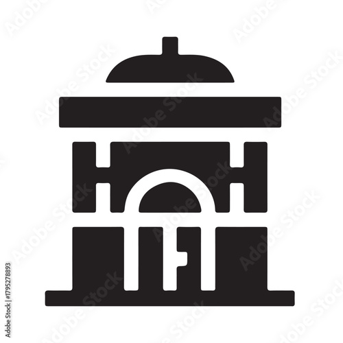 vector illustration of a shopping mall