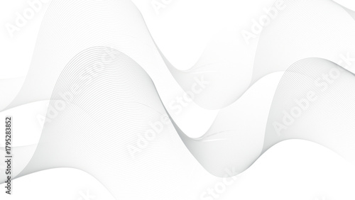 Abstract line wave background. business background lines wave abstract stripe design. Abstract grey, white smooth element. abstract gray wave curve lines banner design	