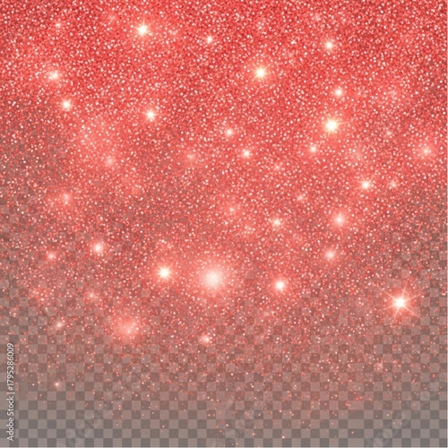 A mesmerizing cascade of shimmering particles, radiating a warm, inviting glow, dance against a translucent backdrop, conjuring a sense of elegance and enchantment.  vector illustration