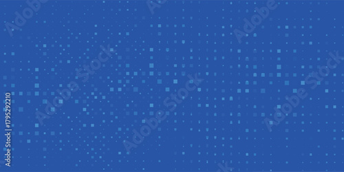 Design Blue Tech Finance Fintech Background Abstract Pixel Pattern. Abstract Business Tech Modern Abstract Art