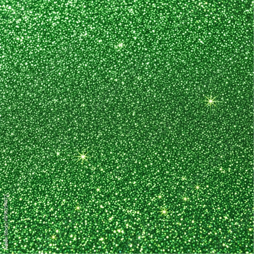 Sparkling emerald glitter forming a vibrant and textured backdrop, capturing the shimmering allure of the precious stone, emerald. vector illustration