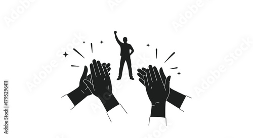 Versatile abstract geometric design with vibrant color palette and clean typography perfect for branding and digital applications