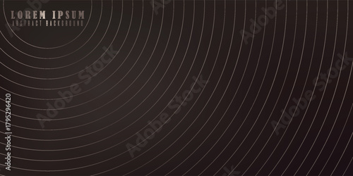 light brown background with golden circles. modern background. vector illustration, creative, eps10