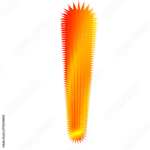 plastic comb on white background