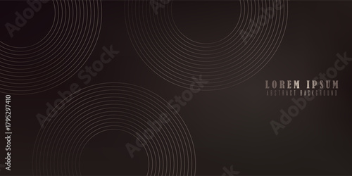 light brown background with golden circles. modern background. simple presentation, poster