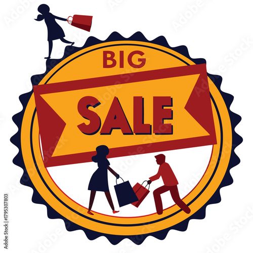 Colorful discount badge icons set, shopping sale labels, promotional offer stickers, big sale marketing tags, seasonal sale badge bundle for online shopping and e-commerce advertising, modern trendy r