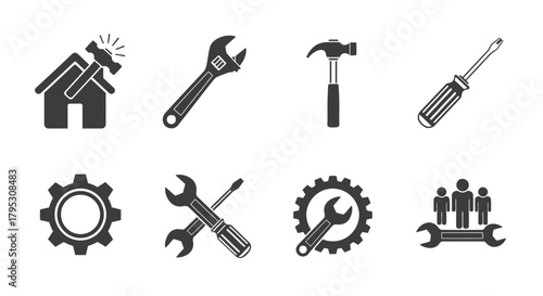 Man working on laptop at desk