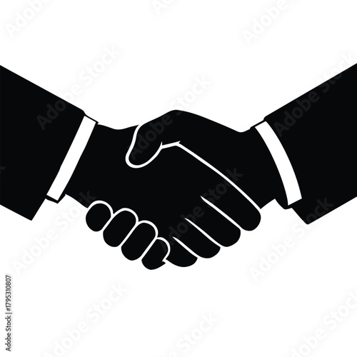 handshake between two businessmen
