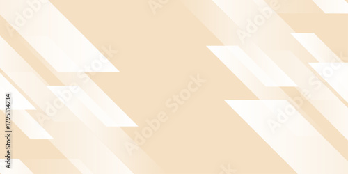 Abstract white and soft orange overlay texture shiny line background. layered in modern abstract pattern design Space design concept Suit for business, corporate, institution presentation. vector. 