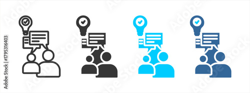 understand icon set multiple style collection	
